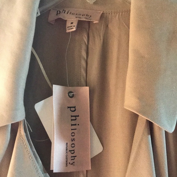 Philosophy long “vest”. - Picture 4 of 5